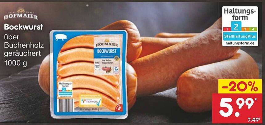 Netto Bockwurst